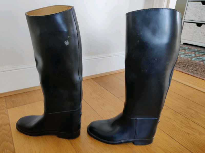 Aigle Coupe Saumur Riding Boots Black 
